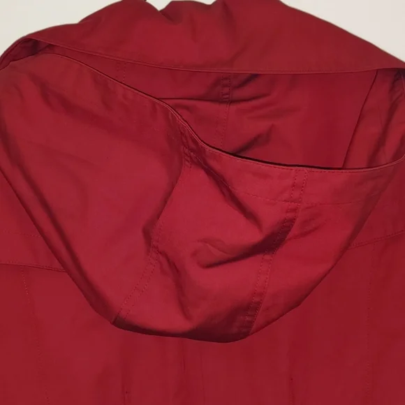 Michael Kors Red Trench Coat - Picture 8 of 8